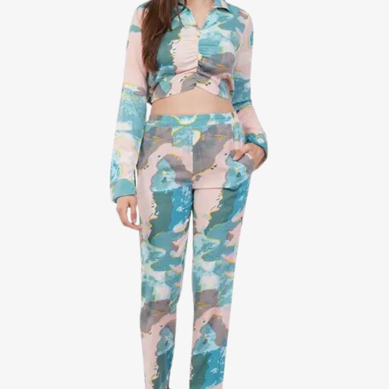 Stylish Top and Bottom Co-ord Set for Women