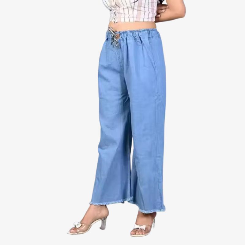 Denim Jeans for Women Palazzo 5 Denim Jeans for Women Palazzo - Image 3