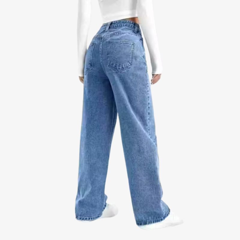 Straight Denim Jeans for Women