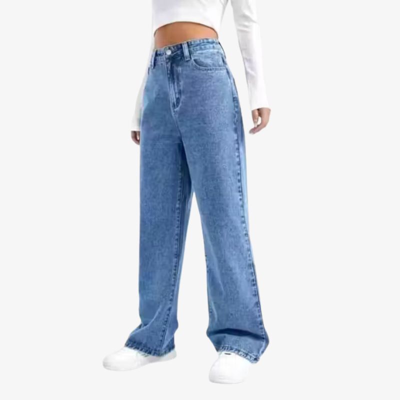 Straight Denim Jeans for Women