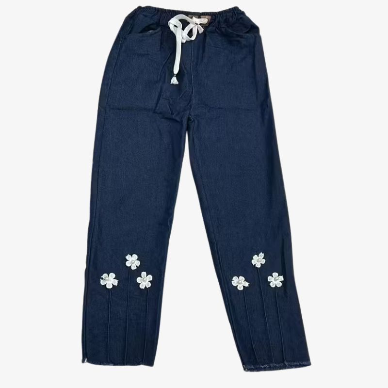 Trendy Retro Denim Jeans for Women