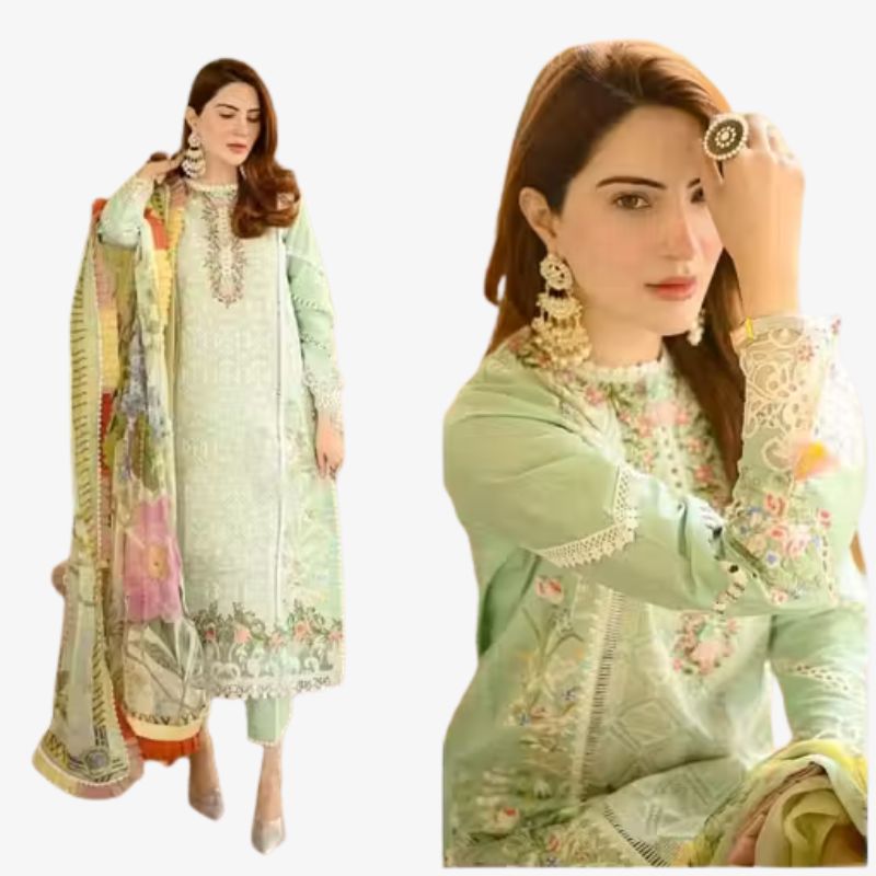 Semi Stitched Buy Women Suit Set