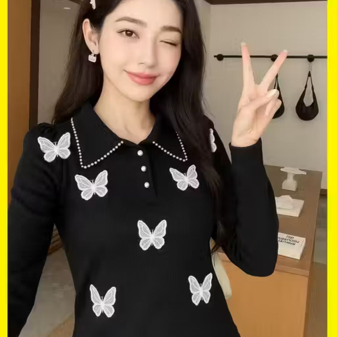 Home 11 Butterfly Trending Winter Tops for Women